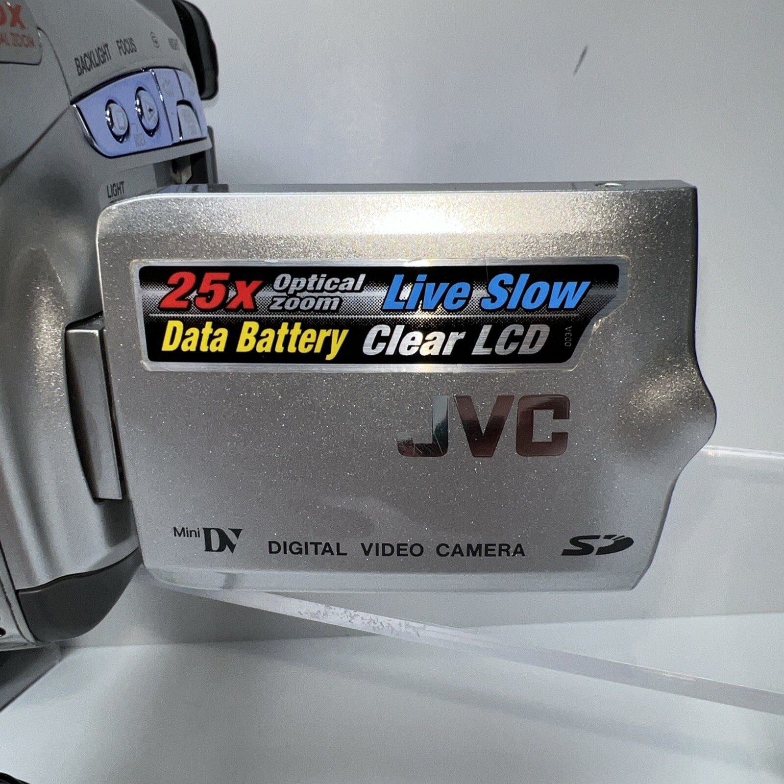 JVC GRD270U Mini DV Digital Video Camera Tested Turns On FOR PARTS eBay