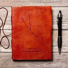Taurus Zodiac Handmade Leather Journal