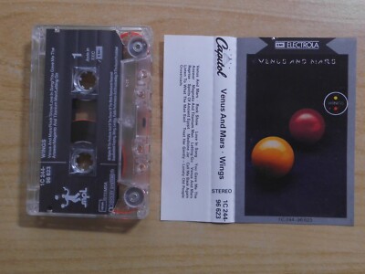 WINGS MC: VENUS AND MARS (EUROPE; Capitol Records   1C 244-96 623)