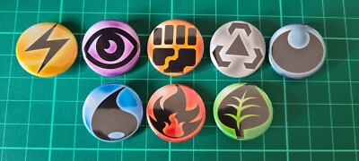 Pokemon Tcg Upcycled Badges Energy pack (8 pack)