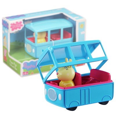 peppa pig school and bus playset