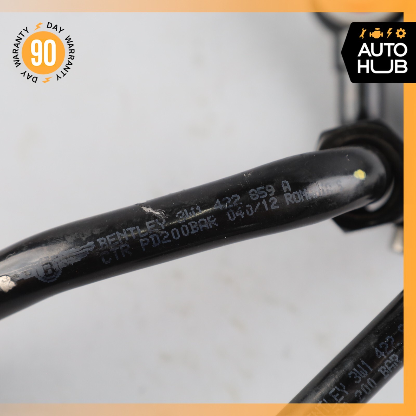 Bentley Continental GTC Flying Spur High Pressure Power Steering Hose Set OEM