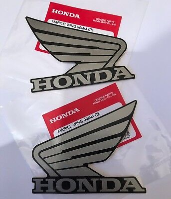 BLACK 100% GENUINE 2 x HONDA REPSOL STICKERS DECALS 90mm ORANGE BLACK 100% GENUINE 2 x HONDA REPSOL STICKERS DECALS 90mm ORANGE