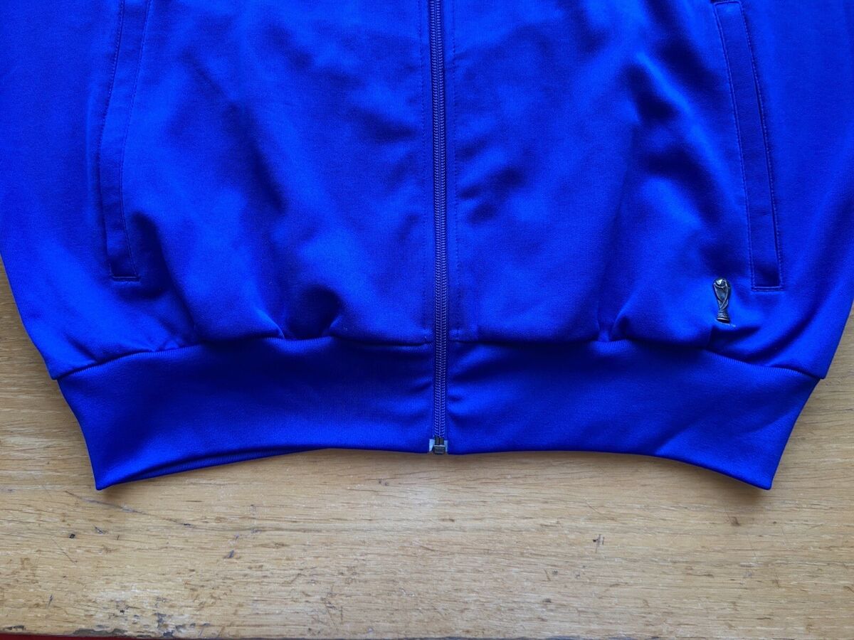 1980s ITALY 2006 2007 RETRO FOOTBALL SOCCER TRACK JACKET 1980s ITALY 2006 2007 RETRO FOOTBALL SOCCER TRACK JACKET