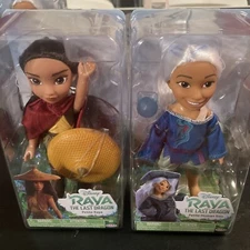 Disney's Raya and The Last Dragon Petite Raya AND Petite Human Sisu Brand New