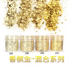 Mini Glitter Nails Sequin Holographic Color Flakes DIY Nail Art