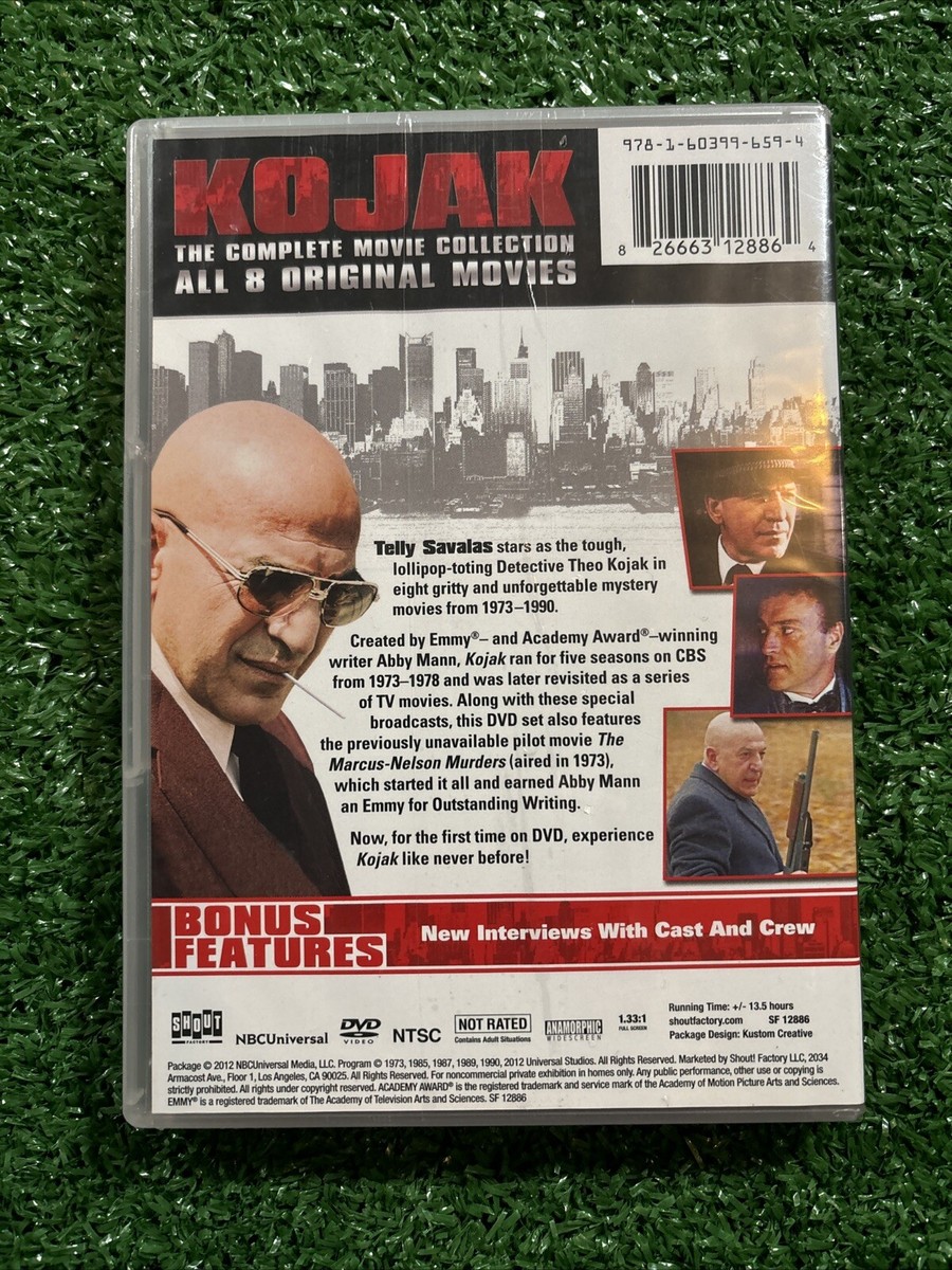 KOJAK: THE COMPLETE MOVIE COLLECTION (4PC) NEW DVD BRAND NEW
