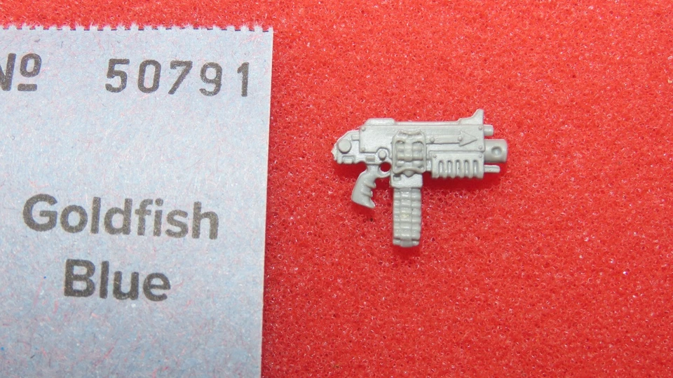 Games Workshop Warhammer 40k Caos Marines Espaciales Boltgun Bolter Broca Única Fuera de Uso Foto 2 de 2