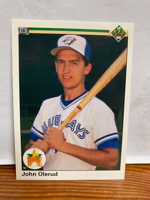 John Olerud 1990 Upper Deck Baseball Rookie Card Karte Toronto Blue Jays