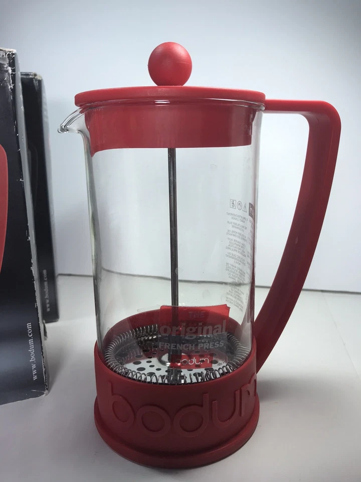 BODUM Prensa Francesa Brasil Cafetera 8 Tazas Sin Filtro Cafetera Foto 4 de 4