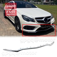For Mercedes-Benz W212 E250 E350 E400 2014-2016 Front Bumper Chrome Molding Trim