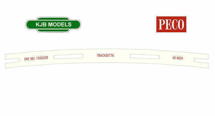 OO Gauge TRACKSETTA OOT42 Template 42"" Radius - Track Laying Tool Peco