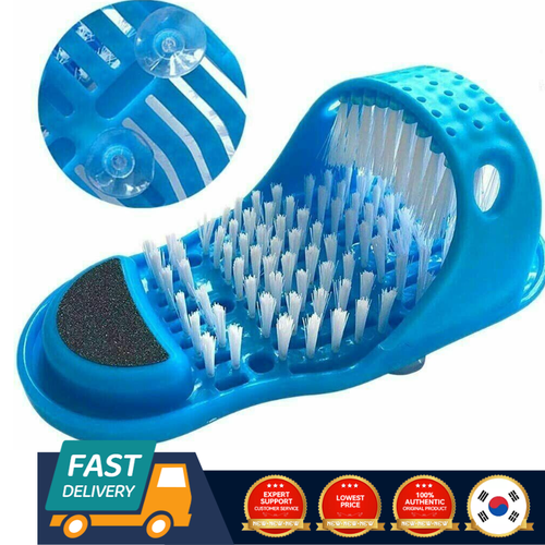 Exfoliating Cleaner Washer Shower Foot Scrubber Massager Wash Slipper Brush