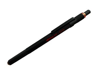 rOtring 800 Mechanical Pencil   0.5mm | Black Metal Barrel