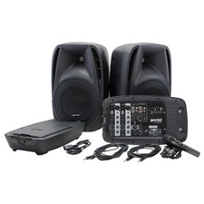 Gemini ES-210MX-BLU Portable PA System with 10" ABS Speakers