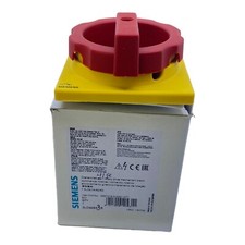 Siemens 3LD9284-3B Rotary Drive Operating Knob Red/Yellow 30-60A