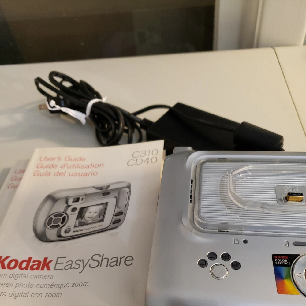Kodak EasyShare Photo Printer Dock Base w/ Manuals, Charger, Cords, Software CD