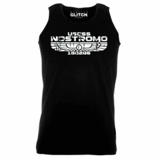 U.S.C.S.S. Nostromo Men's Vest Sci-Fi Scary Classic Spaceship Movie Alien Film