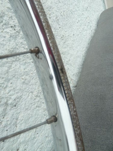 roue superchromix vintage 700c 622x18 Made in france NOS - 第 6/6 張圖片