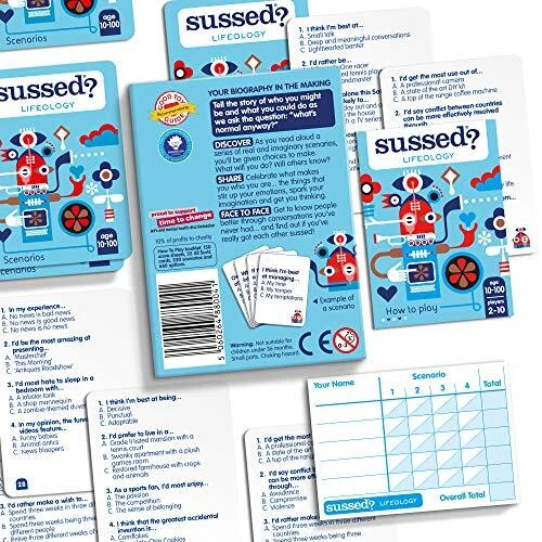 SUSSED The Wacky 'What Would I Do?' Card Game | All Ages: 10+ | 2-8 Players | - Image 2 of 4