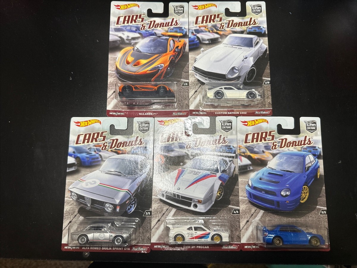 ホットウィール カーカルチャー カーズ＆ドーナツ 2017【5台セット】