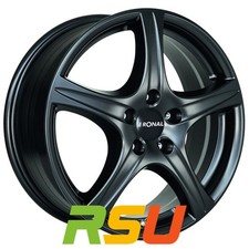 Ronal R56 mattschwarz 7x17" ET45 LK5 112 ML 76 Alufelgen 17 Zoll Ronal R56 mattschwarz 7x17" ET45 LK5 112 ML 76 Alufelgen 17 Zoll