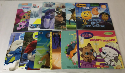 Lot of 12 Kids Picture Books - Storybooks Popular Characters Squares 8 x 8