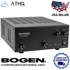 Bogen CC4021 40W Output Power Compact Mixer-Amplifier use for 70V 25V 4ohm 8ohm