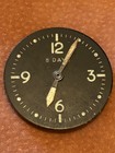 VINTAGE MILITARY AIRCRAFT 8-DAY CLOCK DIAL W/ HANDS WWII ERA ESTATE-FREE SHIP — photo 10