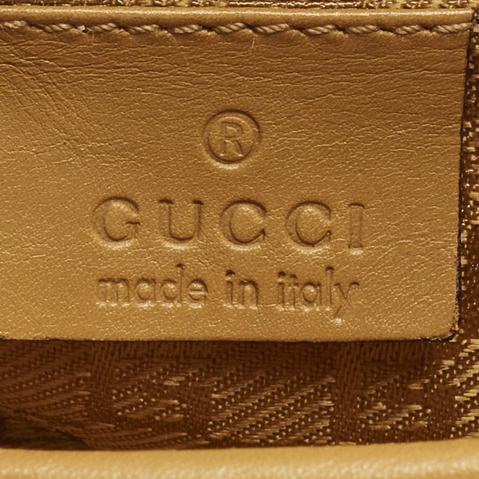 Gucci Jackie O Flap TanOrange Leather and Suede Shoulder Bag thumbnail 12