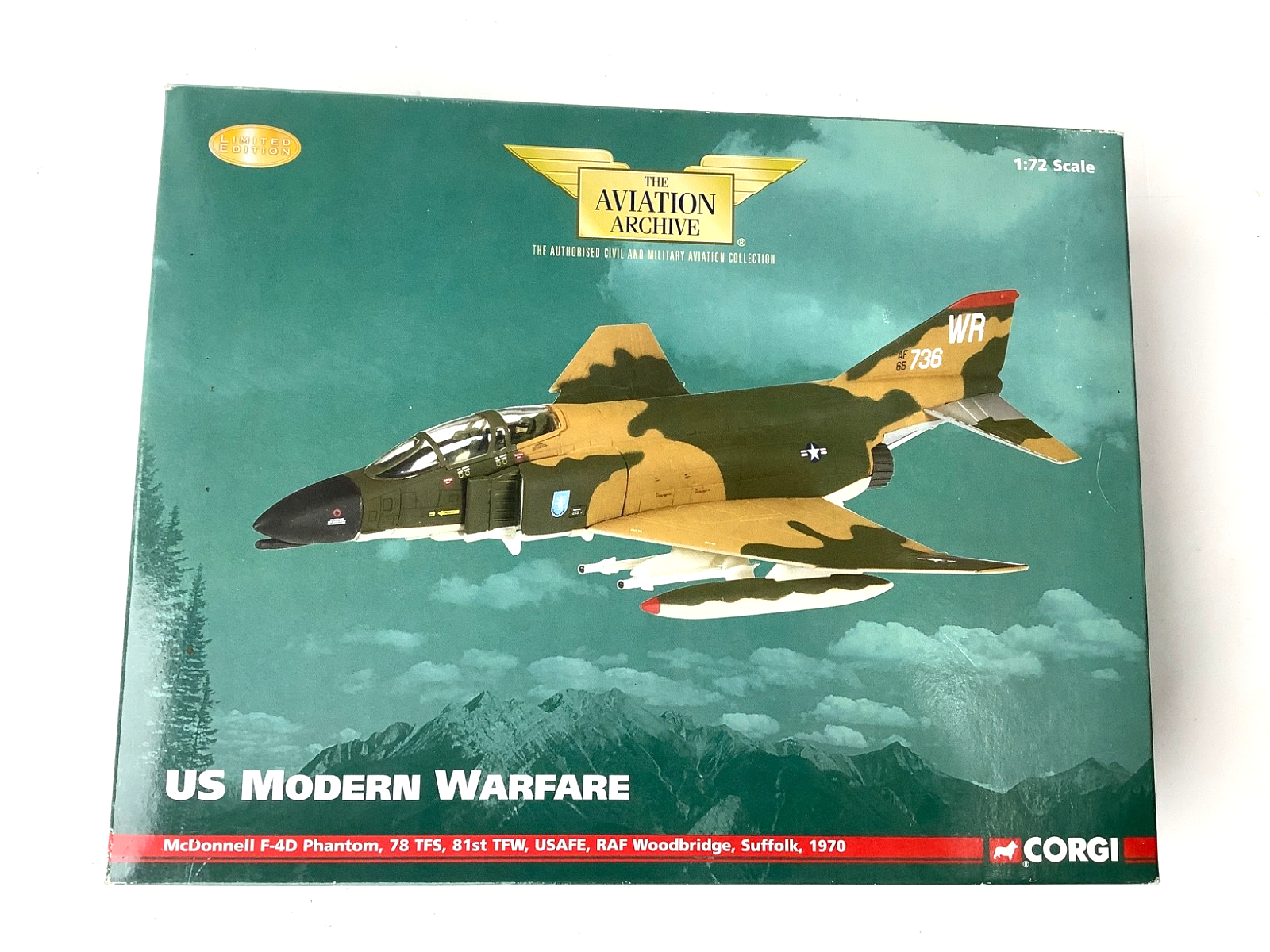 Corgi AA33218 1:72 McDonnell F-4D Phantom II  USAFE 78 TFS 81st TFW  MIB