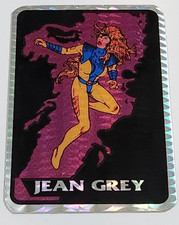 Vintage JEAN GREY Prism Vending Machine Sticker Marvel Masterpieces 1990s