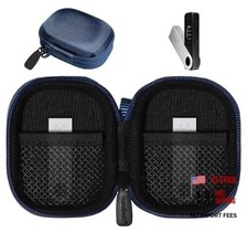 Blue Travel Case for Ledger Nano S Plus, Nano S, Nano X Crypto Hardware Wallet