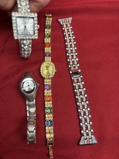 Gucci And Vintage watch lot for parts or repair