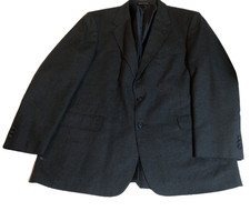 Croft  Barrow Navy Blue Tweet Blazer Men  s Size 46L