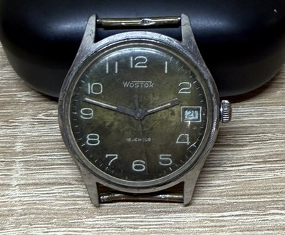 Watch USSR Vostok Mechanical Soviet Wristwatch Wostok Russian Vintage Rare