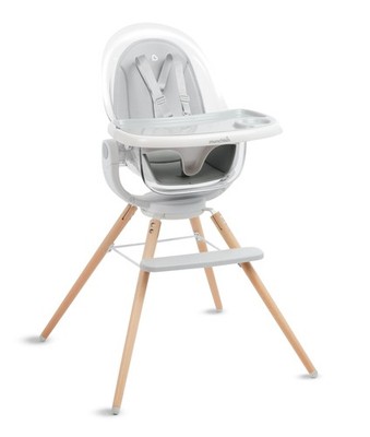Munchkin  360° Cloud  High Chair for Babies & Toddlers - White Unisex Design