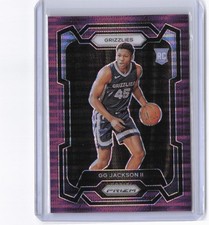 2023-24 Panini Prizm GG Jackson II RC #179 Purple Pulsar #/35 Grizzlies