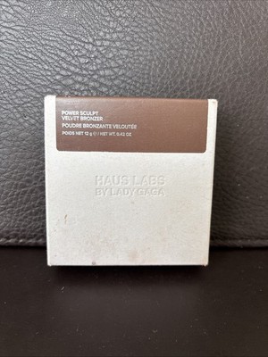 Haus Labs Power Sculpt Velvet Bronzer 12g Deep Level 12 Neu Imperfect Box