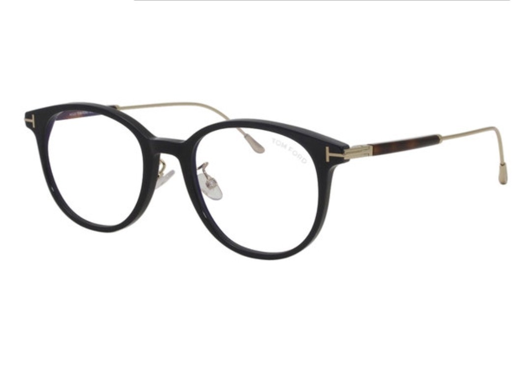 フージェールプラチナTOMFORD Tom Ford TF5644DB 090 Ultramarine Blue Havana Palladium 52mm Demo