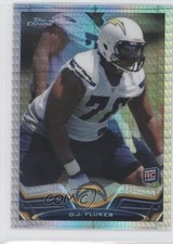 2013 Topps Chrome Prism Refractor 184/260 DJ Fluker #134 0a7