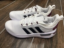adidas Men's Racer TR23 Sneaker Cloud White/Core Black/Shadow Red IH2324 - 9
