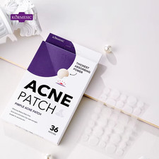 36Pcs Hydrocolloid Acne Patches Invisible Pimple Patches for Face Absorb Pus Oil