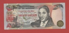 BAHAMAS 20 DOLLARS 2000 PICK # 65A SS.