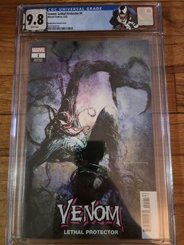 Venom: Lethal Protector #1 - Sienkiewicz Variant Cover - CGC 9.8 - 2022