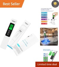 Digital Water Quality Tester - 4-in-1 TDS, EC  Temperature Meter for Aquariums