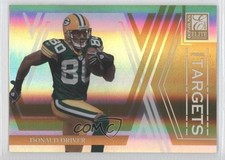 2007 Donruss Elite Prime Targets Gold 827/1000 Donald Driver #PT-8 0a1