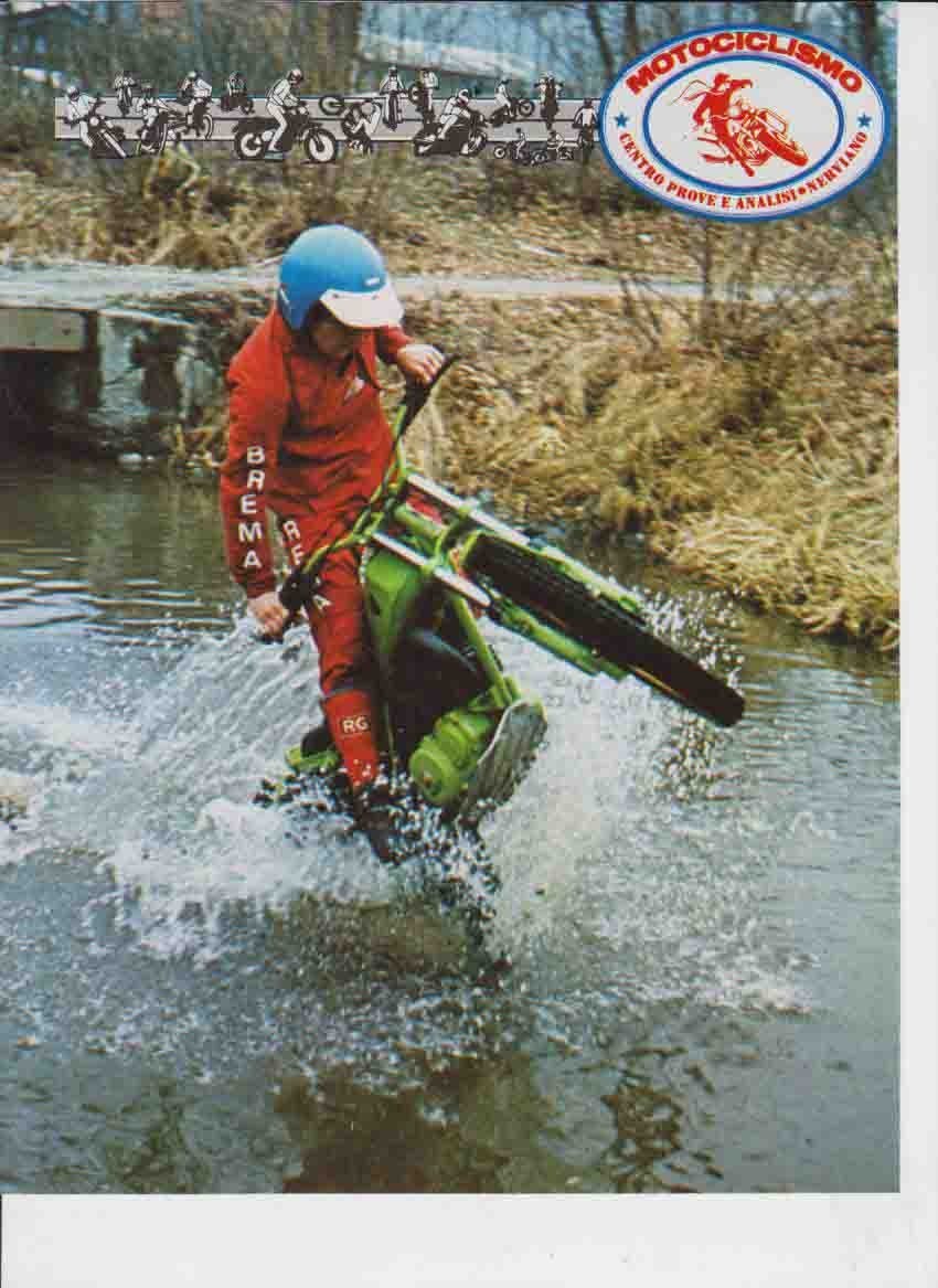 advertising TEST MOTO ITALJET 350 TRIAL 1982 MOTOITALIANE TRIAL VINTAGE