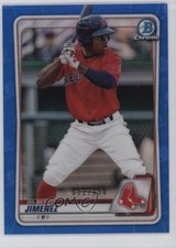 2020 Bowman Draft Chrome Blue Refractor 52/150 Gilberto Jimenez #BD-137 1h1