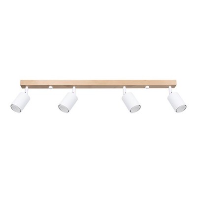 Deckenstrahler vierfach rechteckig weiß 4xGU10 10W VERDO SL.1289 Sollux Lighting